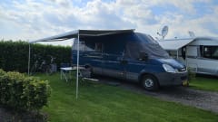 Pino – Winter ready 2 person bus camper + tow bar 
