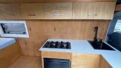 The Green Machine – camping-car pour 2 ou 3 personnes