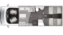 Blair – 2026 New Luxury Roller Team 4 berth off-grid Motorhome