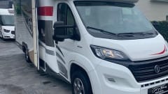 Luxurious Elnagh T-loft 591, diesel engine 150 hp, manual, driving license B