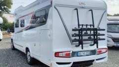 Wohnmobil LMC Tourer Lift, Hubbett, 4 Schlafplätze, Klimaanlage, SAT TV