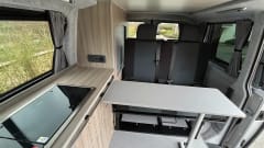 VW T6 Pop Top Campervan- Sleeps 4