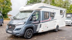 Sacha de-foof – 4 berth Rapido semi-integrated from 2017 55th special edition