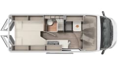 Tiree – Elddis Autoquest GTV 563 (modello 2027) a 2 posti letto