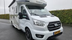 GPV48X – Luxury Modern 4 pers Sunlight T67 with length bed | Km free! 