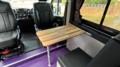 Four berth 4 seat Campervan
