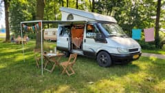 Nuggy – Ford Nugget 5 persoons,  Stoere kampeerbus voor de ultieme roadtrip!