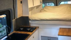 Vrijheid – 2p VW Crafter bus from 2014, complete, spacious and cozy