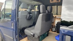 Transit day van – 4 berth Ford campervan from 2013