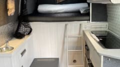 Vida the Van – Vida the Van – Adventure ready, off grid, VW Crafter LWB family campervan