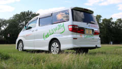 Alphard White – 2 posti letto Regno Unito ed uso europeo