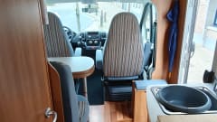 3-seater Hymer bus from 2014