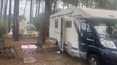 Familie de Puijt & le Grand Camper – 4p Fiat teilintegriert ab 2012