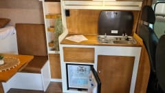 Aarts I – 3-person spacious self-built camper >>> Dog Friendly<<<