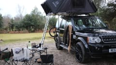 The Rig – LANDROVER DISCOVERY HSE WITH 4 BERTH iKAMPER ROOF TENT