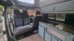 4 berth Volkswagen campervan from 2016
