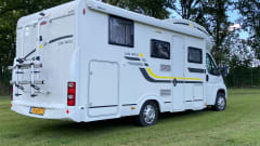 Beautiful 4 person semi-integral camper