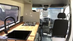 Extra spacious and luxurious Mercedes Sprinter camper van