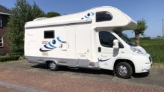 De Baron – Five berth Elnagh alcove Fiat Ducato