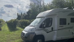 Spacious luxury 4 person Pilote camper many extras Queens bed semi-integrated 2013