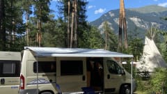 3p Pössl 2 Win luxury bus camper e bike carrier