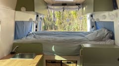 Bertha – Self-built Camper for 2 people