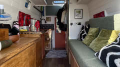 Evangeline – Beautifully crafted OFF-GRID 2 person camper.