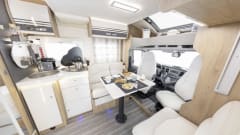 Rollerteam zefiro 266TL – Mooie nieuwe mobilhome/camper met alles op en aan van 2022!