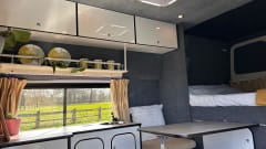 Freddie – Campervan a 2 posti letto completamente autosufficiente dal punto di vista energetico