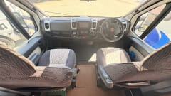 4 berth Fiat Autotrail Delaware
