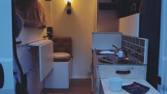 Off-grid 2-person campervan 
