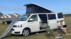 Peggy  – 4 berth VW pop top from 2012