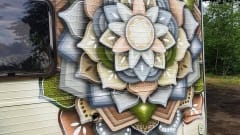 The Wandering Star – Fiat 5beds 4seater solar panels