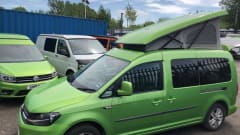 Green  – 2 Berth Mini Camper