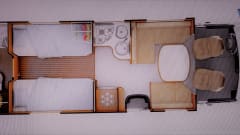 A nice camper for a nice tour with just the two of you,