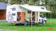  Chausson Flash 03 – Comfortable family camper with bunk beds