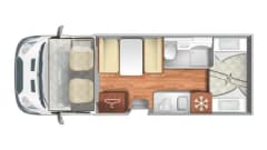 6 berth Roller Team zefiro 