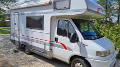 Scholekster – 4p Fiat alcove from 1995