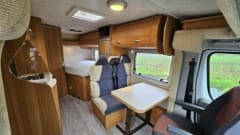 Fiat joint luxe camper – 2p Fiat semi-integrated uit 2007