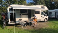 Complete family camper Fiat 7 people