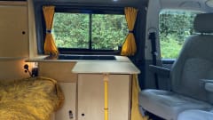 Miss Sunshine – Volkswagen campervan, extended model, 2 persons