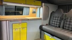 Daisy – 4 berth Volkswagen Camper Van (newly converted 2022)
