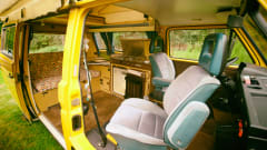 Mr. Yellow – Experience this unique VW T3 Westfalia Joker; refurbished and complete!