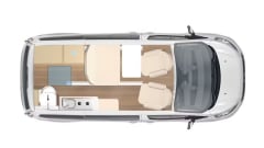 BETSY – Urban Camper Bürstner Copa C530 2025 WC Aufstelldach AHK 4 Personen