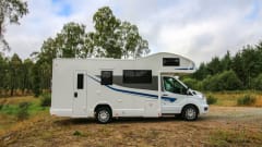 Nesie – 6/7 Berth Rimor Evo Fully Kitted for Off-Grid Living