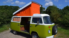 Retro VW T2B Camper droombus - technically top!