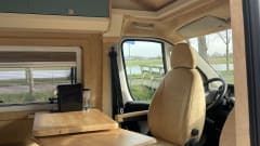 Modern, compact Off Grid Campervan Fiat Ducato (self-built) 