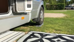2 person Hymer with length beds