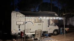 Echte gezinscamper – 6p Hymer alcove from 2000