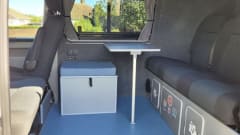 Mowgli – 4 berth VW Camper - Awning, Kitchen Unit & BBQ included